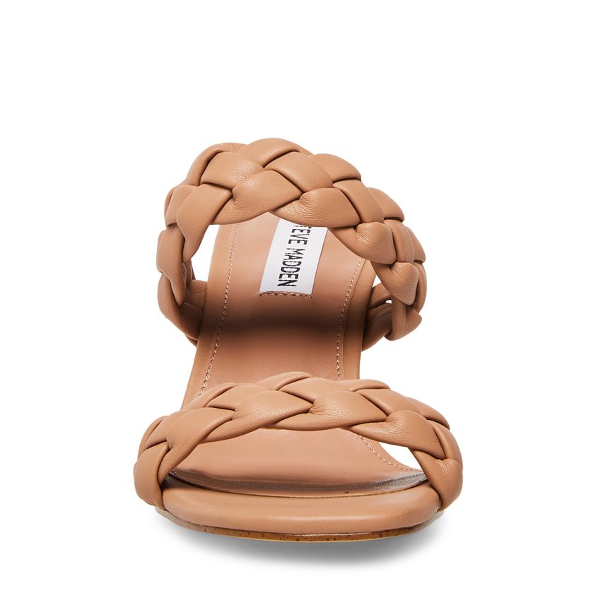 Sandalias Tacones Steve Madden Banks Mujer Beige | ES OF3ES1